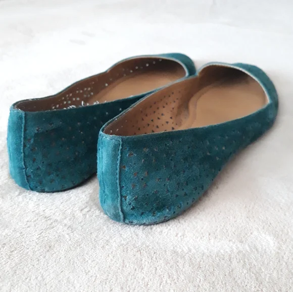 Lucky Brand Emerald Green Archh2 Flats - Picture 8 of 11